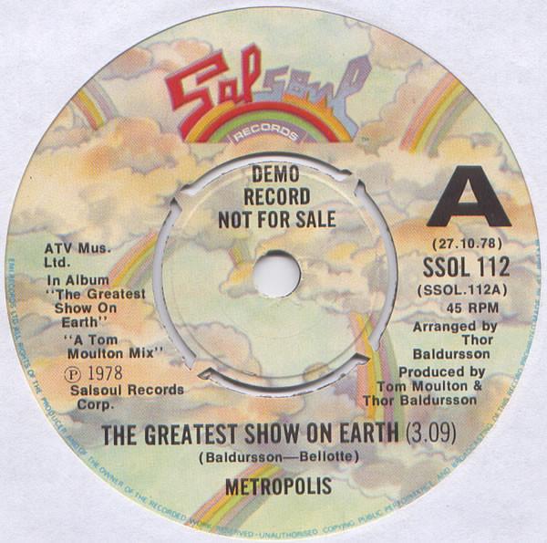 Metropolis  - The Greatest Show On Earth