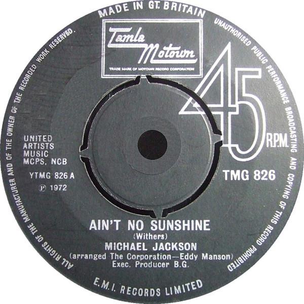 Michael Jackson - Ain't No Sunshine