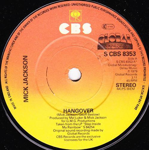 Mick Jackson - Hangover