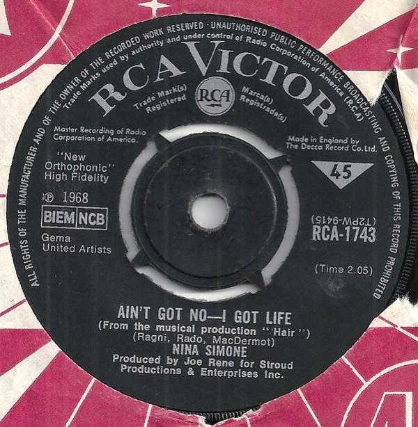 Nina Simone - Ain't Got No - I Got Life