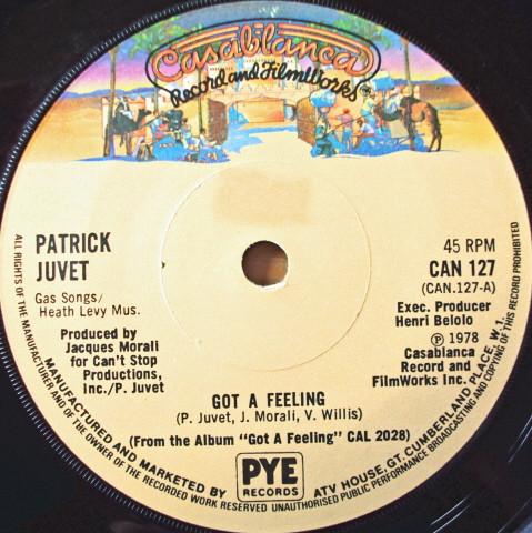 Patrick Juvet - Got A Feeling