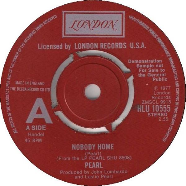 Pearl  - Nobody Home