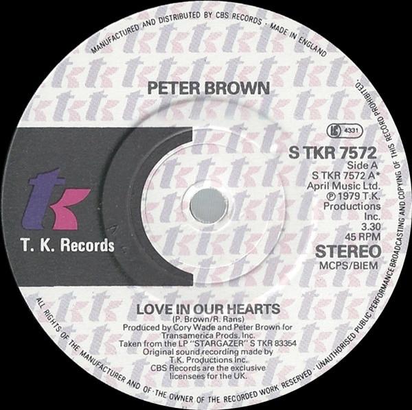 Peter Brown  - Love In Our Hearts