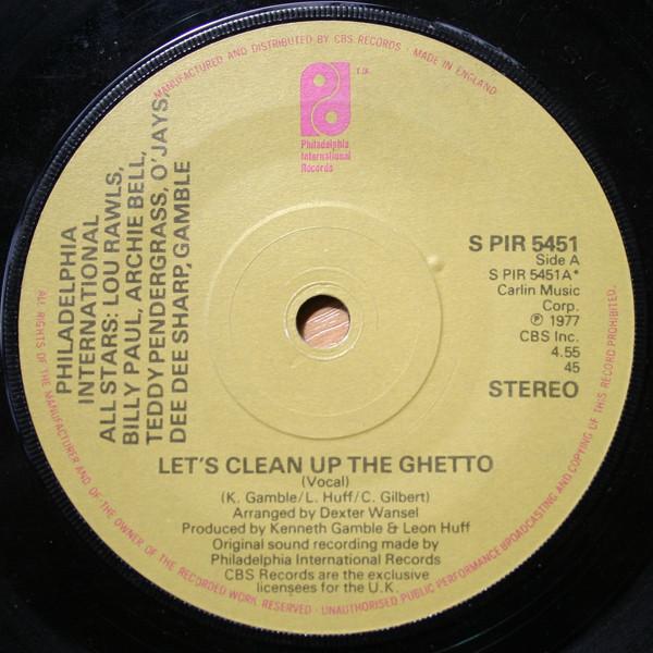 Philadelphia International All Stars, MFSB - Let's Clean Up The Ghetto