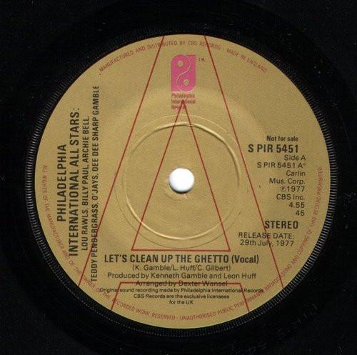 Philadelphia International All Stars, MFSB - Let's Clean Up The Ghetto