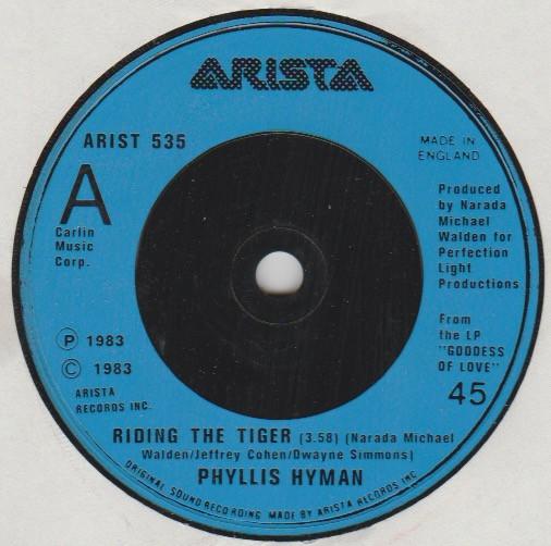 Phyllis Hyman - Riding The Tiger