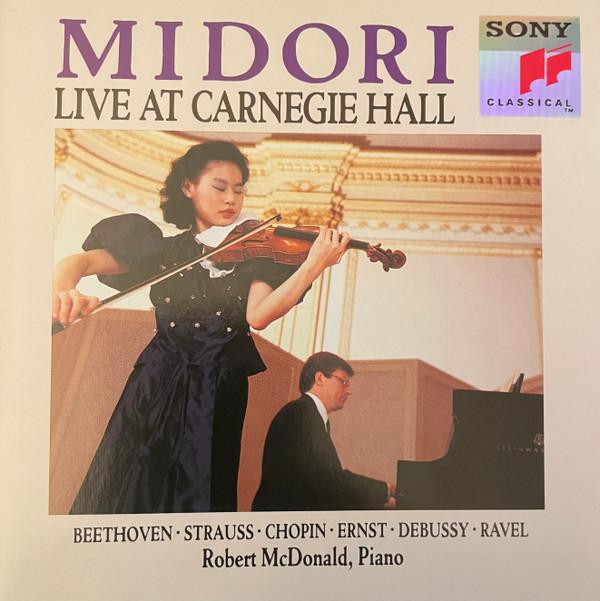 Robert McDonald, Midori Goto - Live At Carnegie Hall
