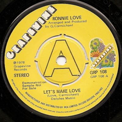Ronnie Love - Let's Make Love
