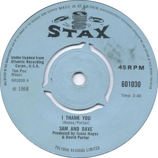 Sam & Dave - I Thank You