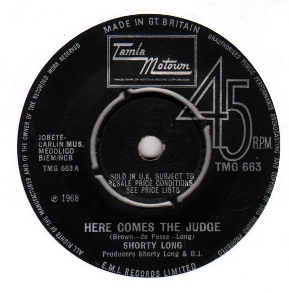 Shorty Long  - Here Comes The Judge