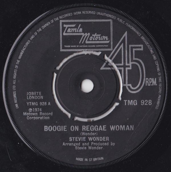 Stevie Wonder - Boogie On Reggae Woman