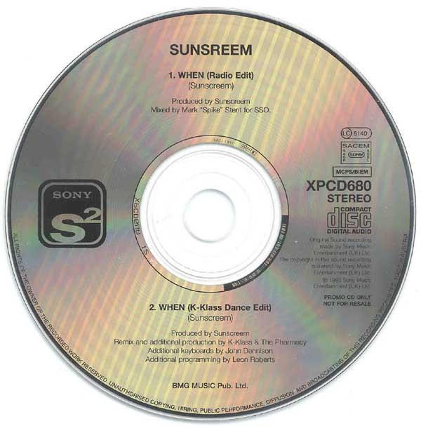 Sunscreem - When