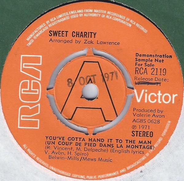 Sweet Charity - You've Gotta Hand It To The Man