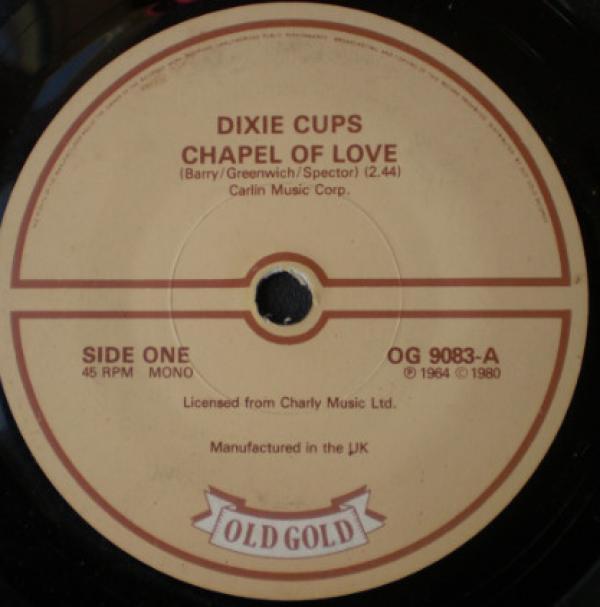 The Dixie Cups - Chapel Of Love / Iko Iko