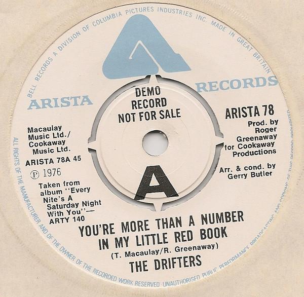 The Drifters - You're More Than A Number In My Little Red Book
