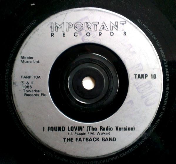 The Fatback Band - I Found Lovin' / Is This The Future?