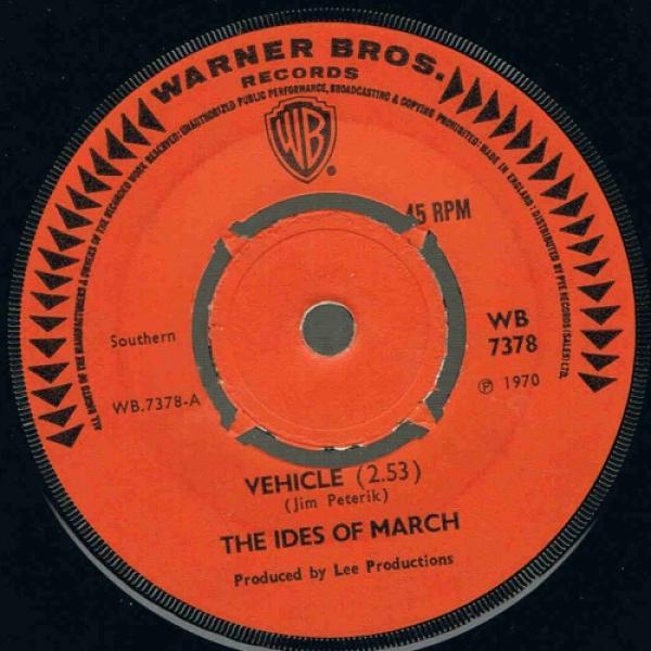 The Ides Of March - Vehicle / Lead Me Home, Gently