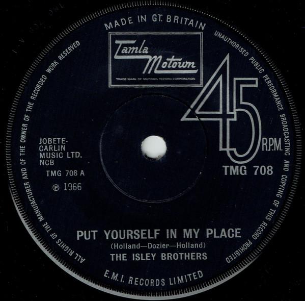 The Isley Brothers - Put Yourself In My Place