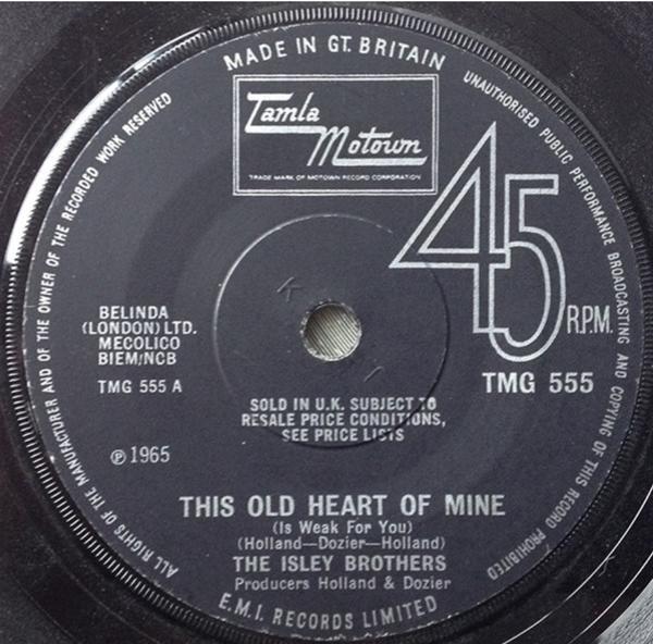 The Isley Brothers - This Old Heart Of Mine (Is Weak For You)
