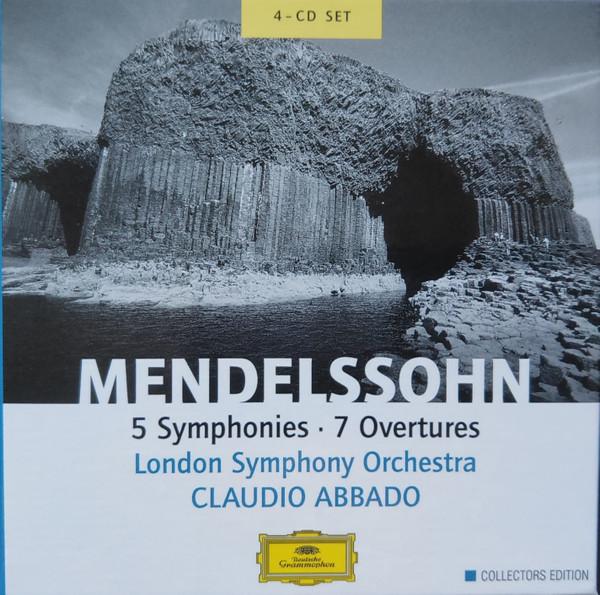 The London Symphony Orchestra, Claudio Abbado, Felix Mendelssohn-Bartholdy - 5 Symphonies, 7 Overtures