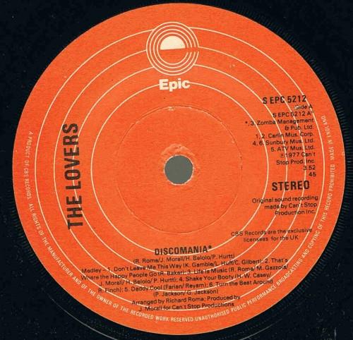 The Lovers  - Discomania
