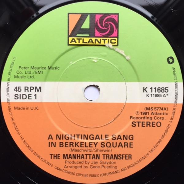 The Manhattan Transfer - A Nightingale Sang In Berkeley Square