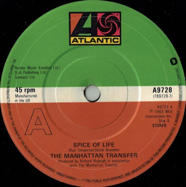 The Manhattan Transfer - Spice Of Life