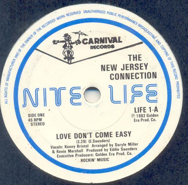 The New Jersey Connection - Love Don't Come Easy
