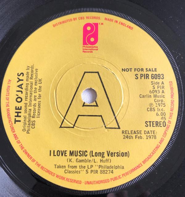 The O'Jays - I Love Music