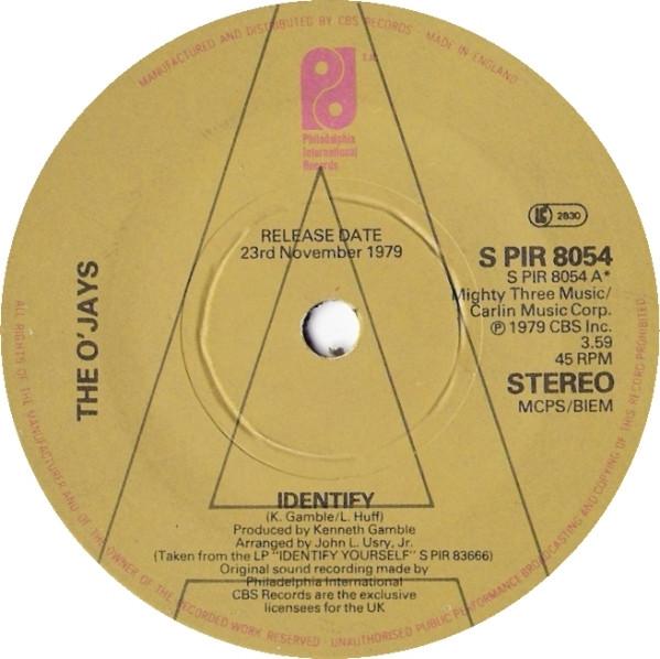 The O'Jays - Identify