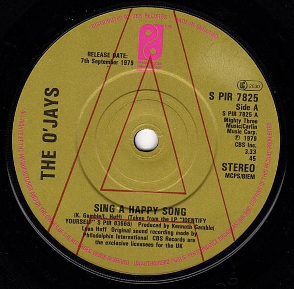 The O'Jays - Sing A Happy Song / One In A Million Girl