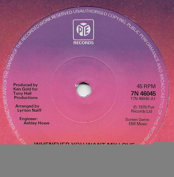 The Real Thing - Whenever You Want My Love