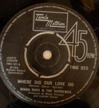 The Supremes - Where Did Our Love Go