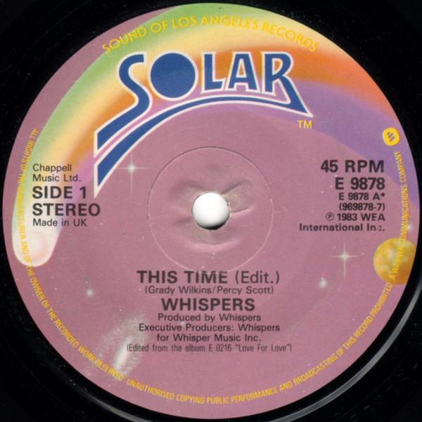 The Whispers - This Time