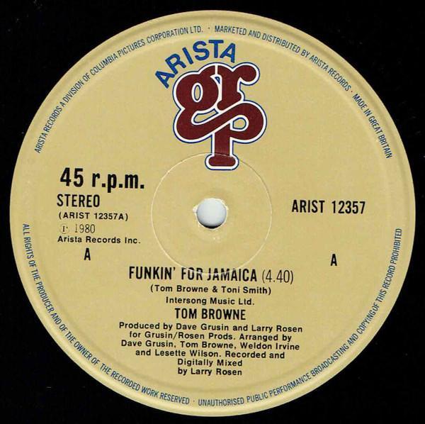 Tom Browne - Funkin' For Jamaica