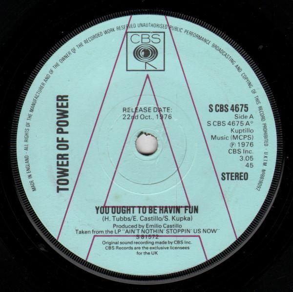 Tower Of Power - You Ought To Be Havin' Fun