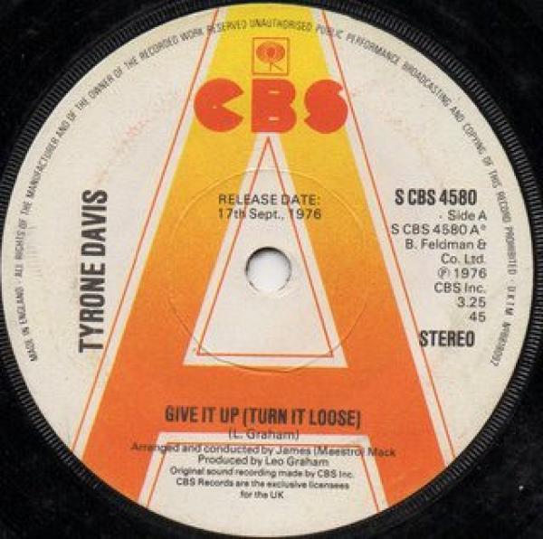 Tyrone Davis - Give It Up (Turn It Loose)