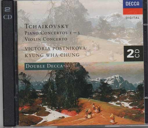 Victoria Postnikova, Pyotr Ilyich Tchaikovsky, Kyung-Wha Chung - Piano Concertos 1 - 3, Violin Concerto