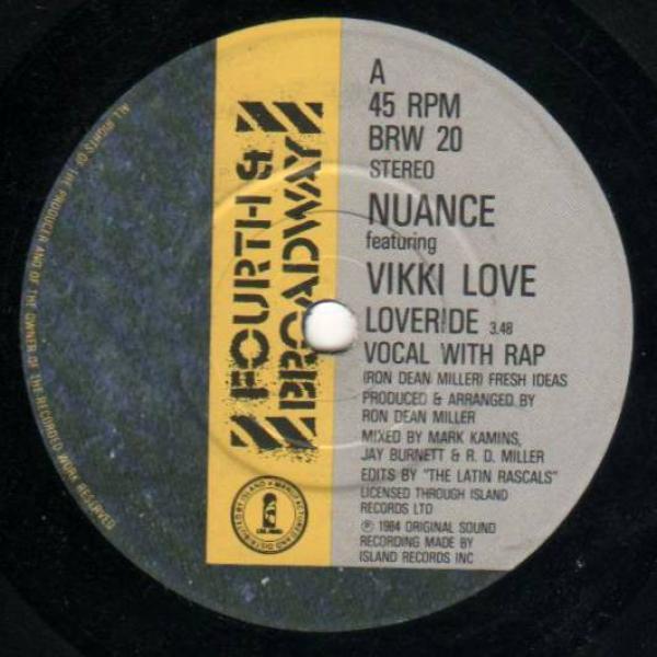 Vikki Love, Nuance - Loveride