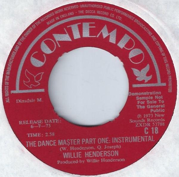 Willie Henderson - The Dance Master